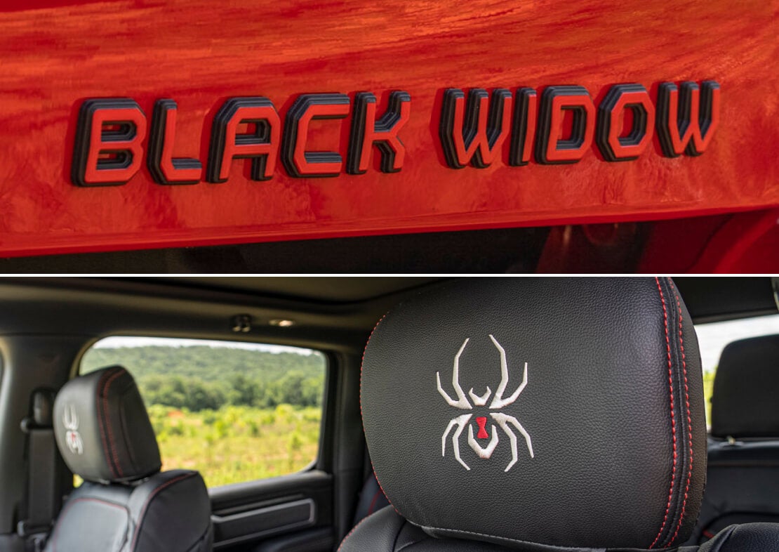 Dynamic Black Widow Ram 1500 Style