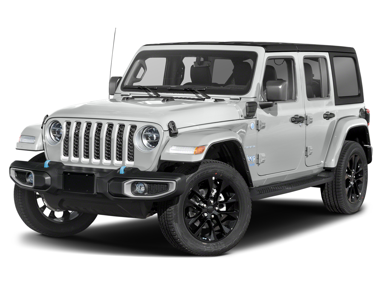 2023 Jeep Wrangler Sahara 4xe Black 3–Piece Hard Top