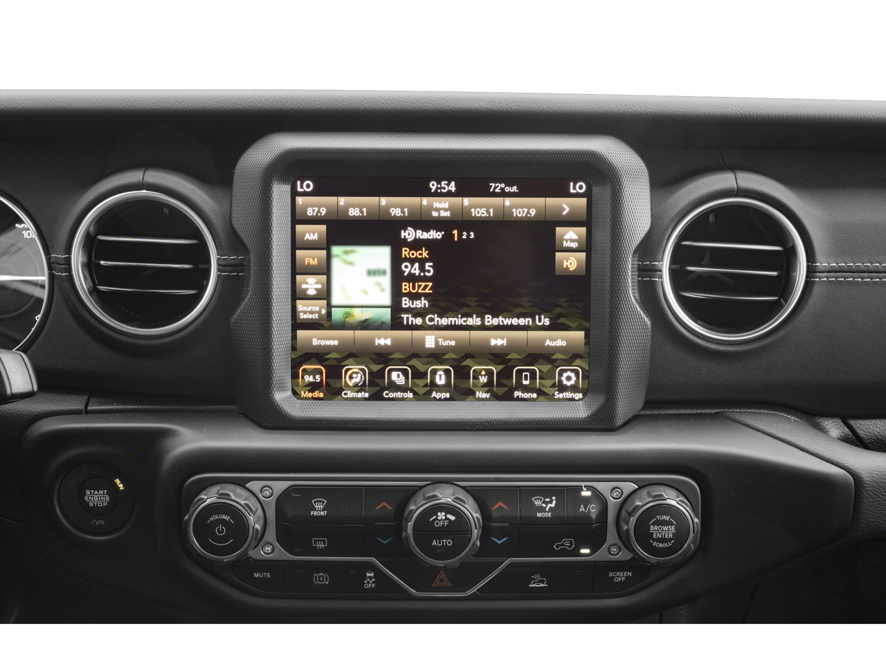 2023 Jeep Wrangler Sahara 4xe Black 3–Piece Hard Top