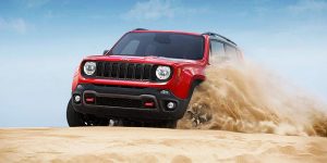 Red 2021 Jeep Renegade Off-Roading Marlow Heights MD
