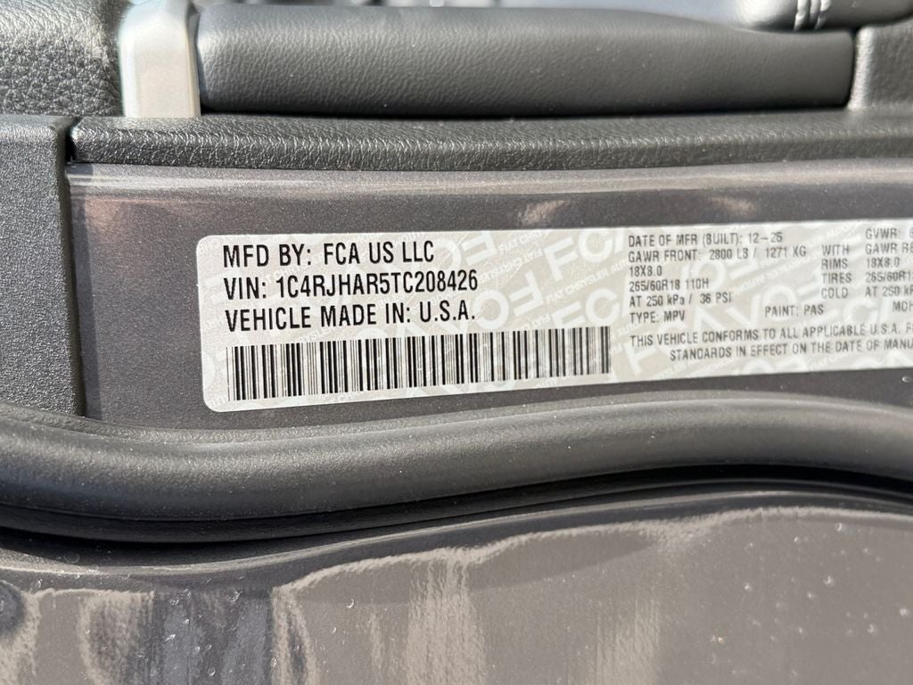 2026 Jeep Grand Cherokee Laredo Altitude