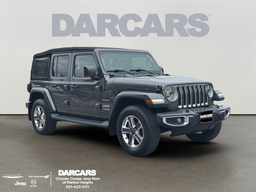 2020 Jeep Wrangler Unlimited Sahara 3.6L V6, GPS Navigation,