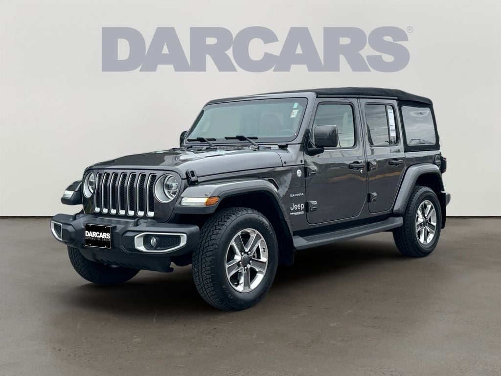 2020 Jeep Wrangler Unlimited Sahara 3.6L V6, GPS Navigation,