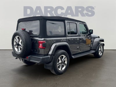 2020 Jeep Wrangler Unlimited Sahara 3.6L V6, GPS Navigation,