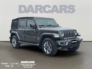 2020 Jeep Wrangler Unlimited Sahara 3.6L V6, GPS Navigation,