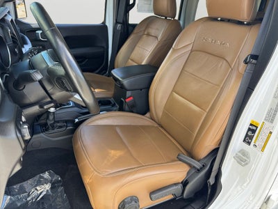 2023 Jeep Wrangler Sahara 4xe Leather seats
