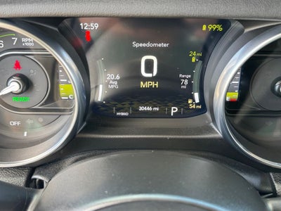 2023 Jeep Wrangler Sahara 4xe Leather seats