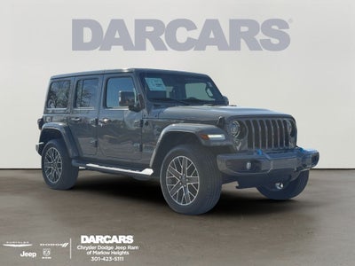 2023 Jeep Wrangler Sahara 4xe Nappa Leather Seats
