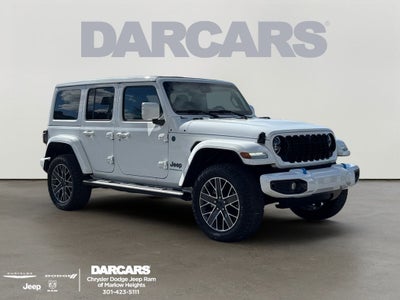 2024 Jeep Wrangler High Altitude 4xe Nappa Leather Seats