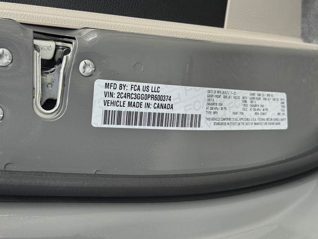 2023 Chrysler Pacifica Limited