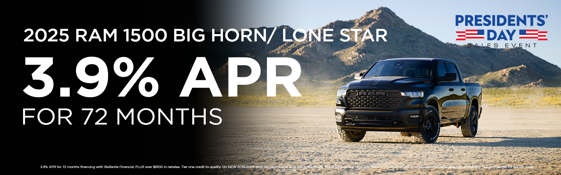 New 2025 RAM 1500 Big Horn/Lone Star