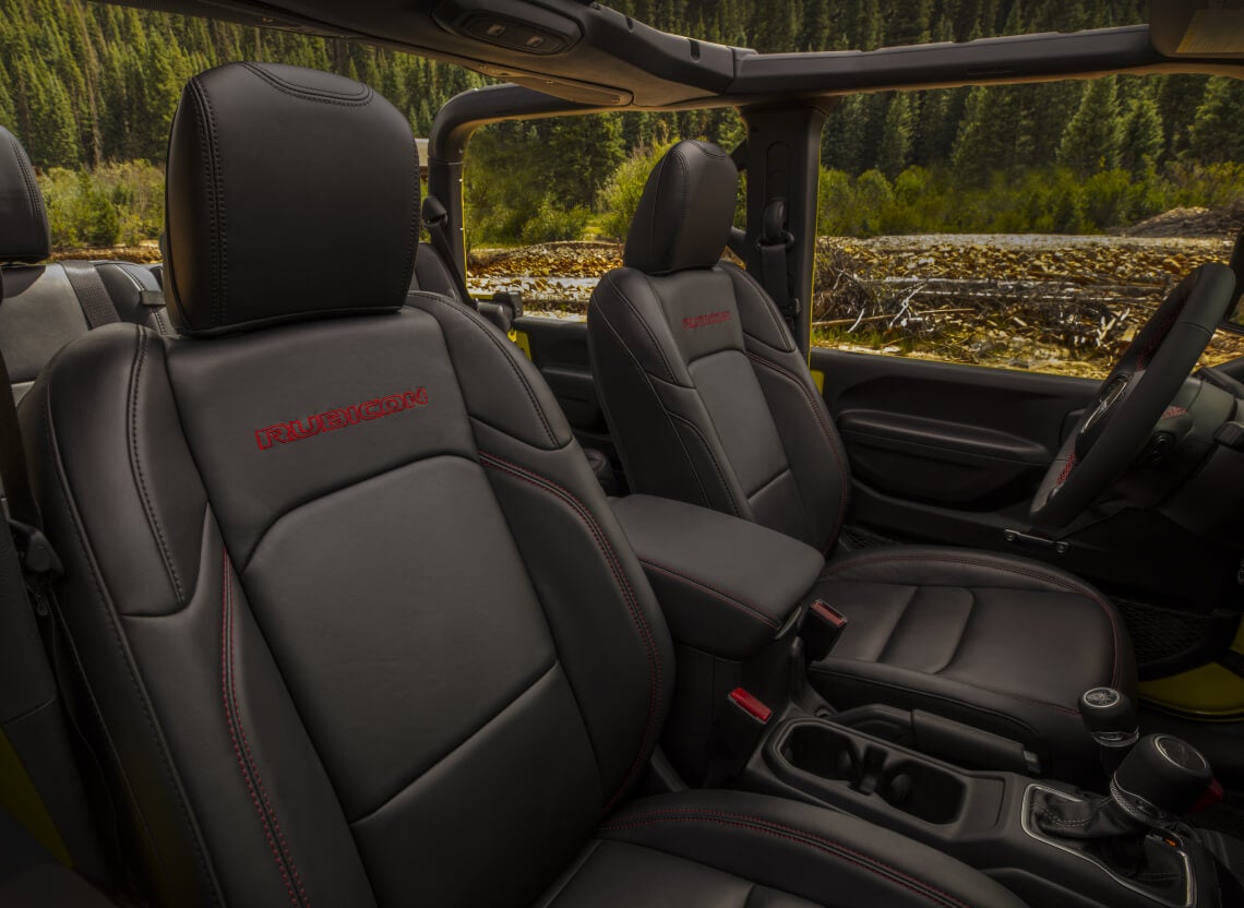 Jeep Gladiator Interior Passenger Volume