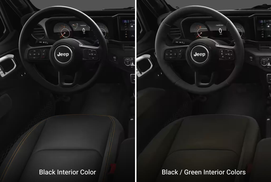 New Jeep Gladiator Interior Colors