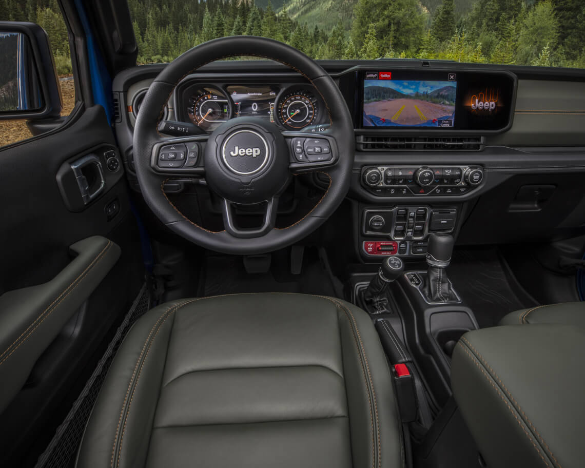 Jeep Gladiator Interior Safety Features